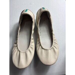Tieks Cream Ballet Flats Women’s Size 8